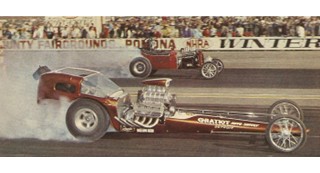 drag race from 1966 NHRA WinterNationals
